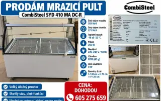 Mrazící pult na zmrzlinu