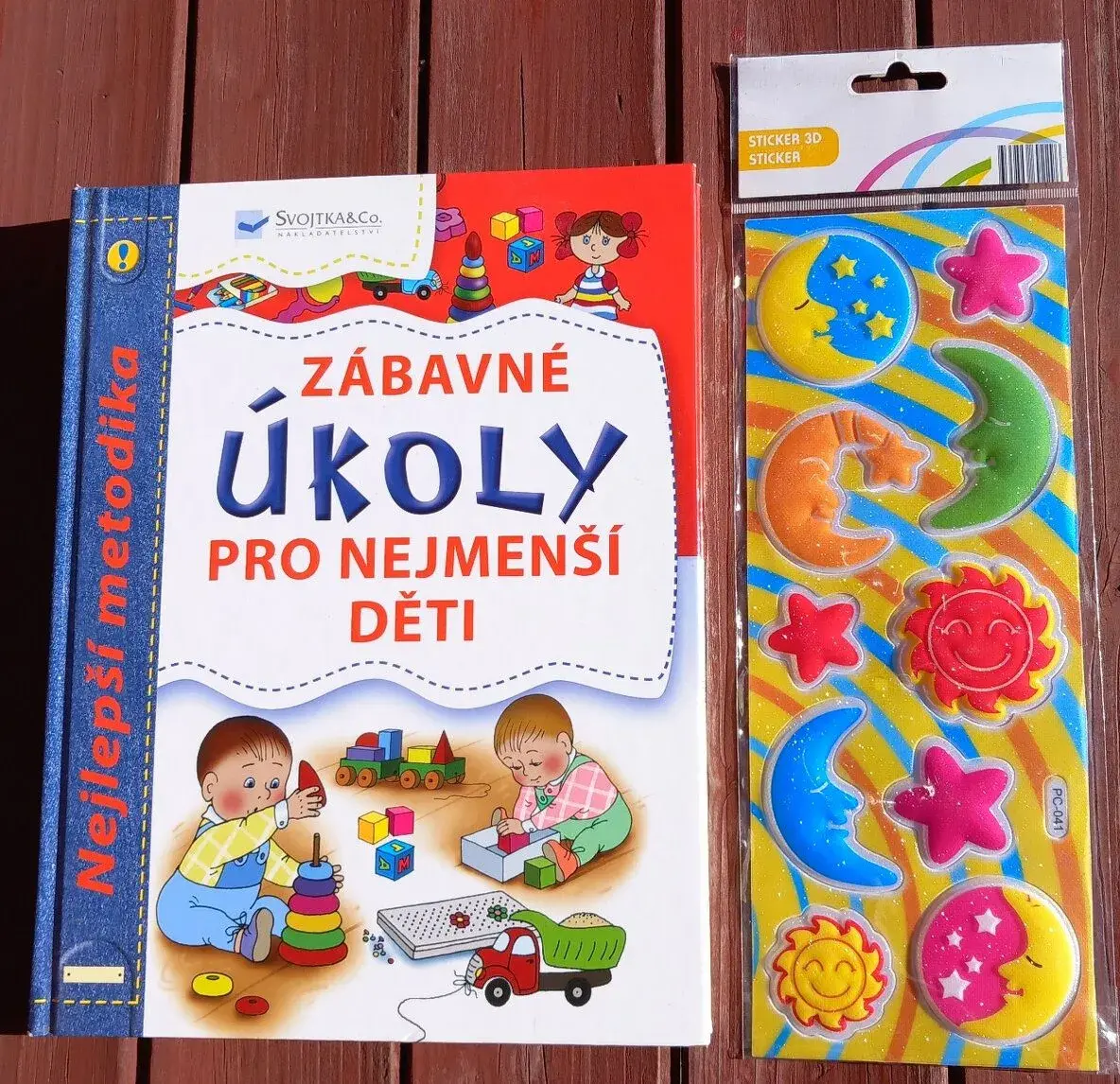 Zábavné úkoly pro nejmenší - nová - lepíky gratis