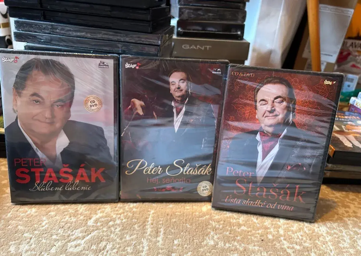 CD & DVD, Peter Stašák Šlágr tv