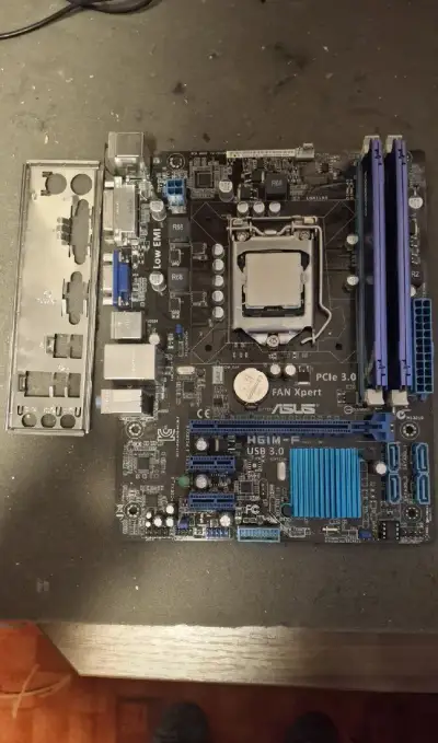 základní deska ASUS H61M‑F + Intel Core i7‑3770 + 8GB RAM