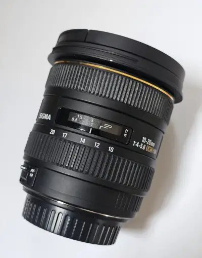 Objektiv Sigma 10-20 mm, Canon