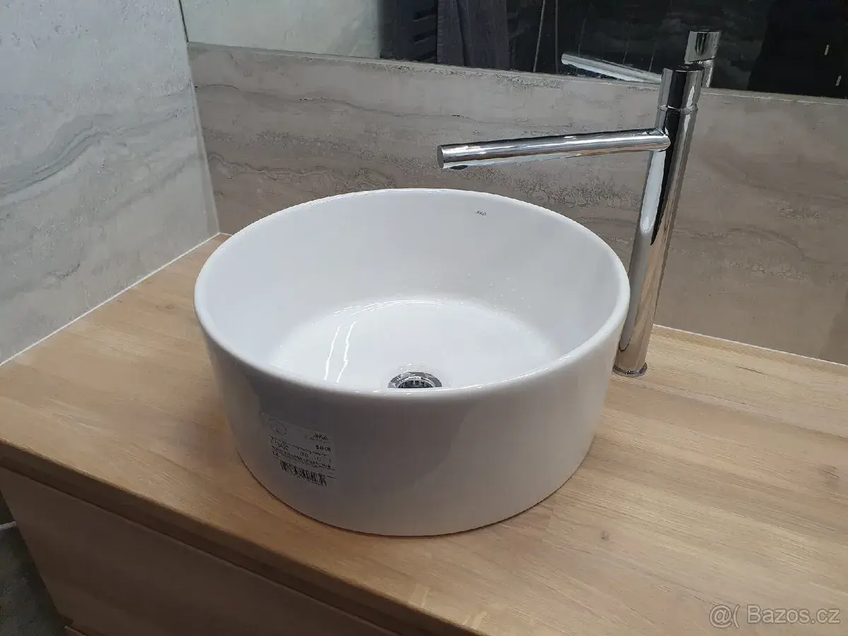 Umyvadlo na desku kruhové Jika Cubito Pure