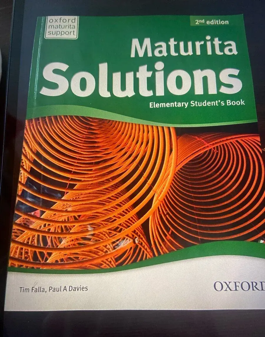 Kniha Maturita Solutions 2