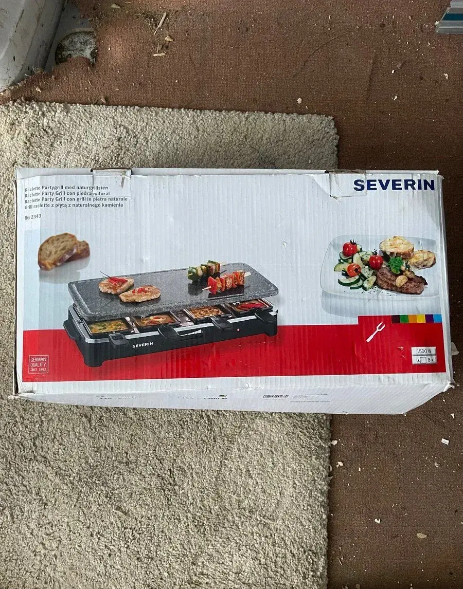 Raclette gril Severin RG 2343 s přírodním grilovacím