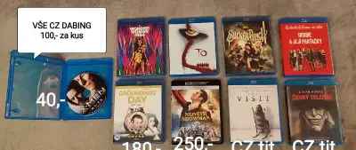 BLU-RAY a DVD filmy