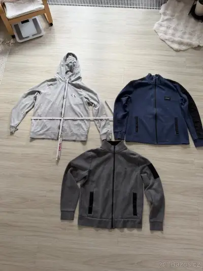 Calvin Klein mikina ba zip L