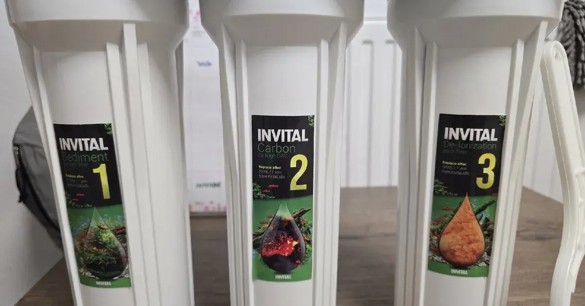 INVITAL – 3× filtrační nádoba s držákem a klíčem