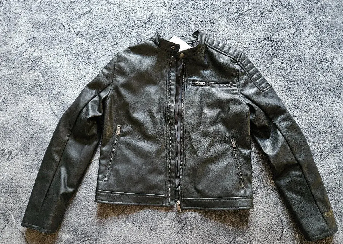 Nová koženková bunda h&m