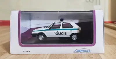 Abrex Škoda Favorit 136L 1:43 Policie ČR 94/95