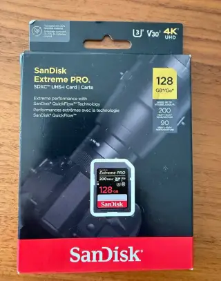 SANDISK SDXC 128GB Extreme PRO