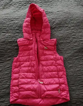 Dětská péřová vesta Reima Fauna - Pink vel.128