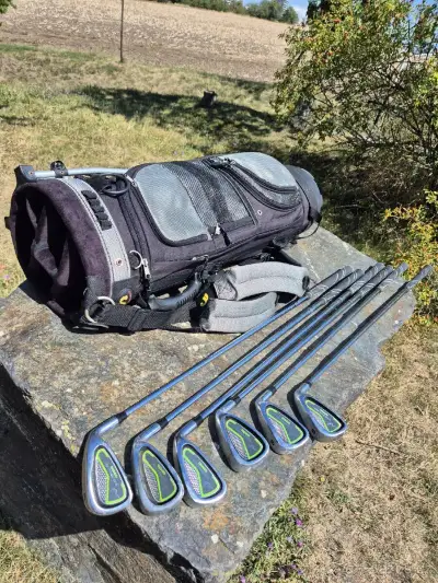 golfove hole set + bag + vozík