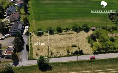 Prodej stavebního pozemku 1026 m2, Orlová - Lutyně