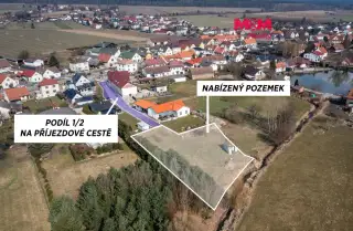 Prodej pozemku k bydlení, 1640 m², Volduchy, ul. Volduchy