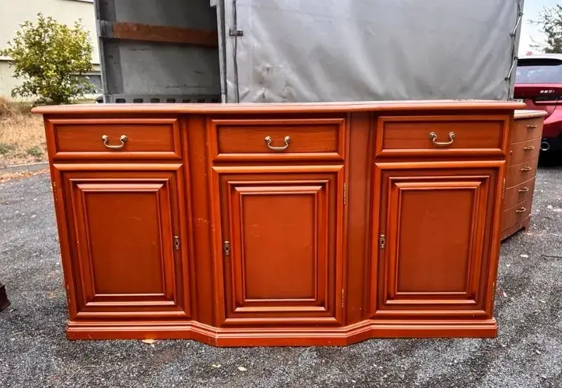 Komoda, příborník - masivní, délka 160 cm,