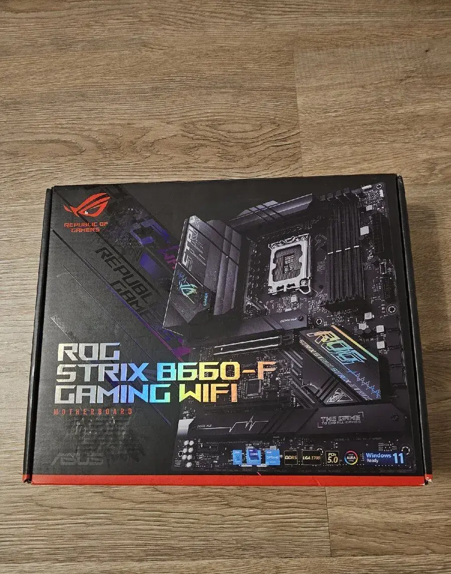 ROG strix B660-F gaming wifi