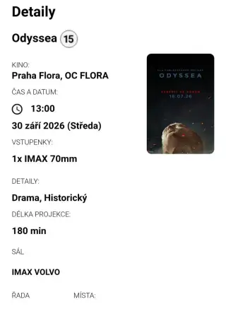 30.09. ODYSSEA IMAX Flora