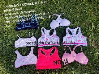LAMBÁDY+ PODPRSENKY-8KS,NOVÉ,