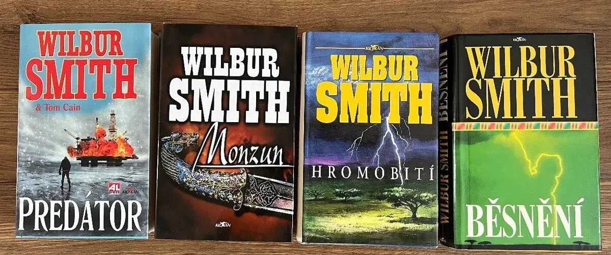 4x WILBUR SMITH