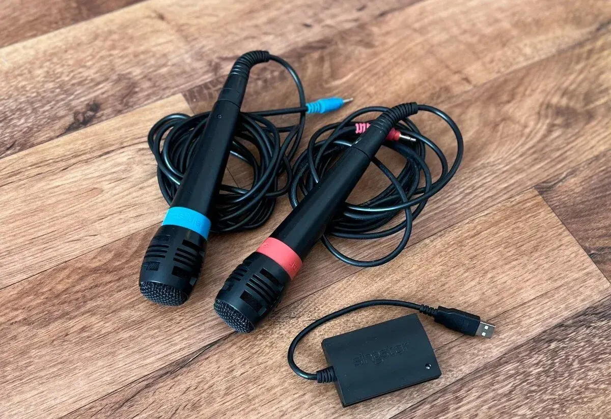 Sony Playstation Singstar drátové mikrofony (PS2/PS3)