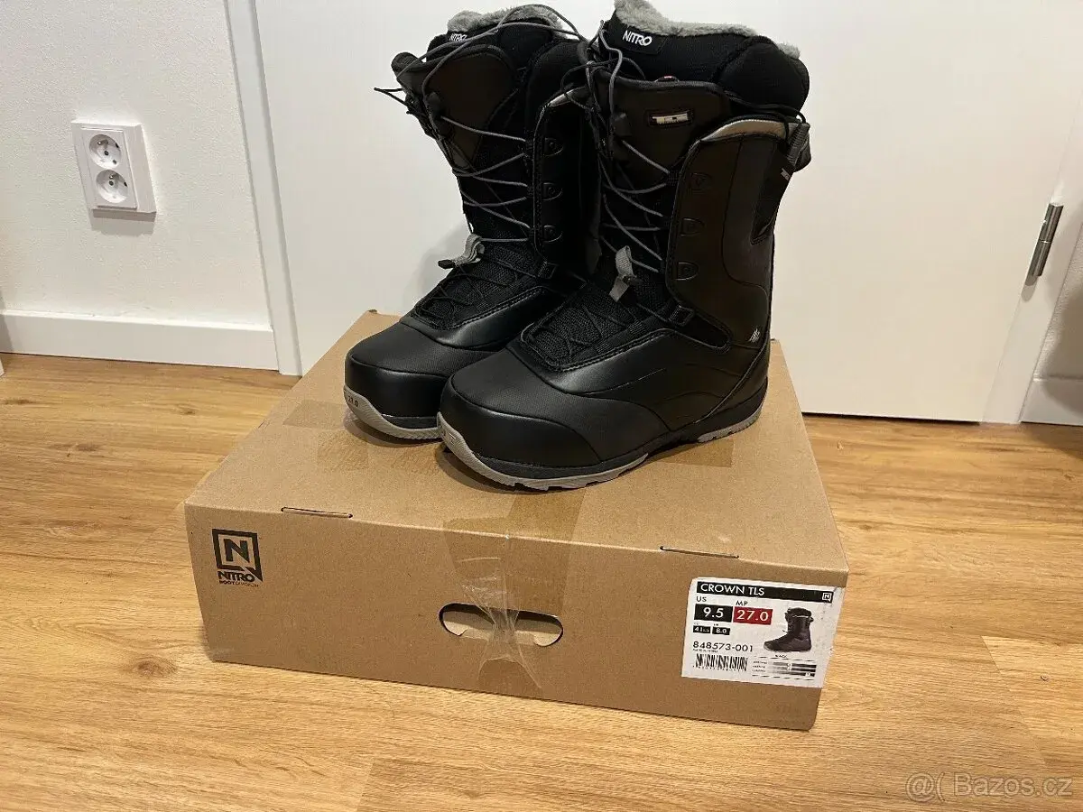 Nové snowboardové boty NITRO CROWN TLS vel 8