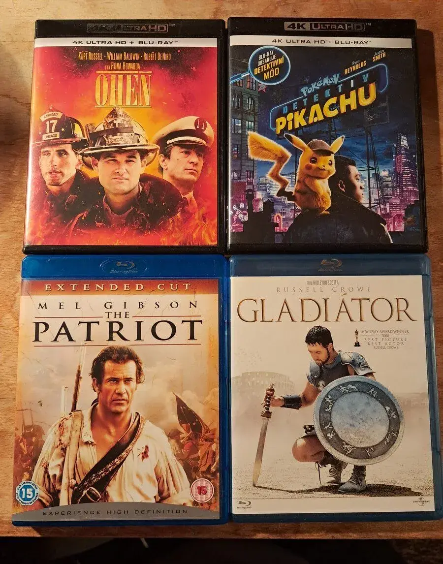 4K UHD + blu-ray