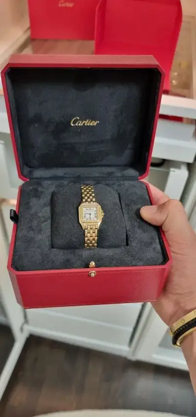 Panthere de Cartier gold small