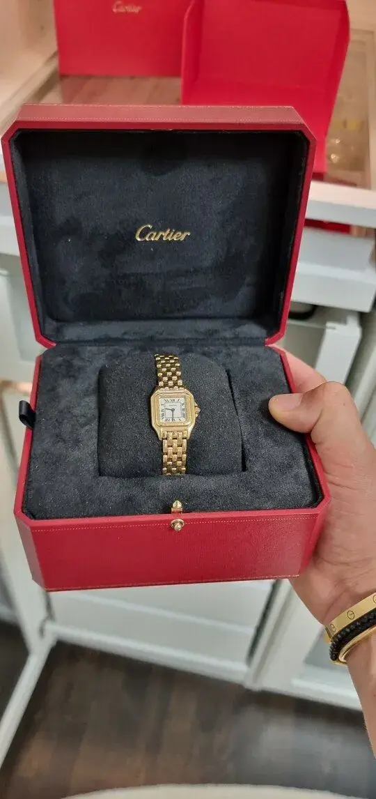 Panthere de Cartier gold small