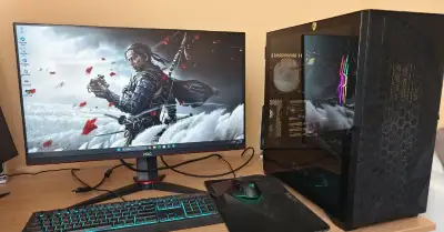 Herni PC i5 8400/RTX 2060S. 2xssd + 2TB HDD/165hz monitor