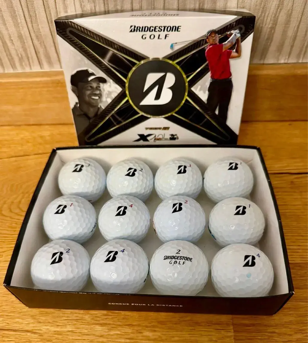 Hrané tour golfové míče - POUZE Bridgestone Tour B - řada X