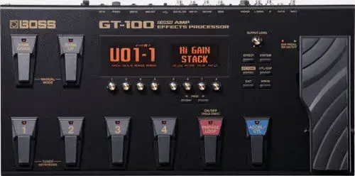 Boss GT-100 - Efektový procesor