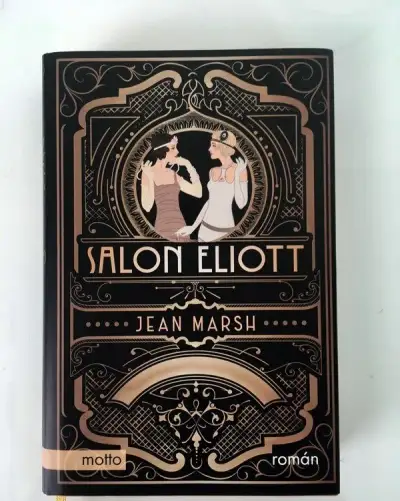 Knížka román Salon Eliott