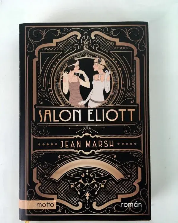 Knížka román Salon Eliott