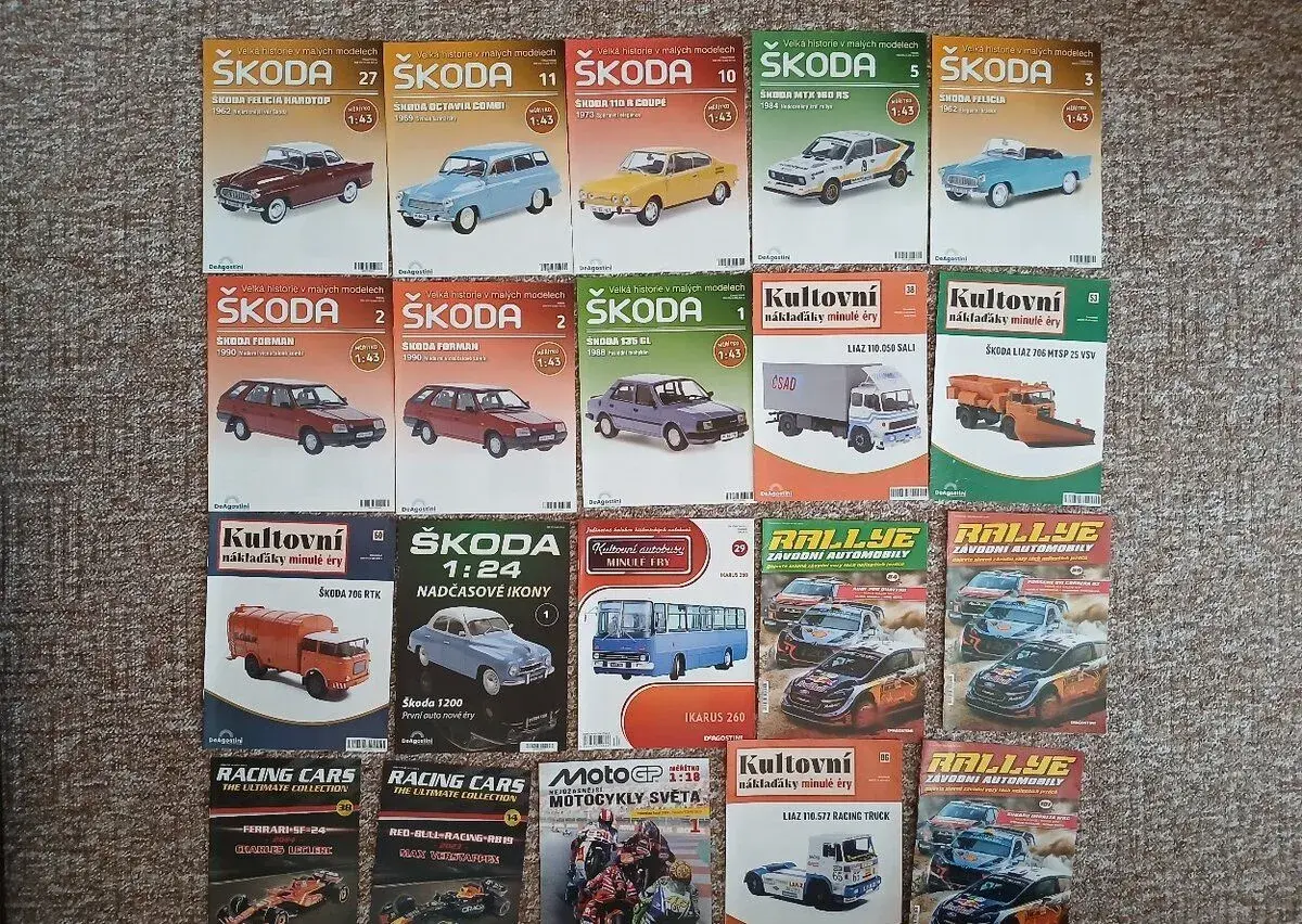 Časopisy Škoda 40ks