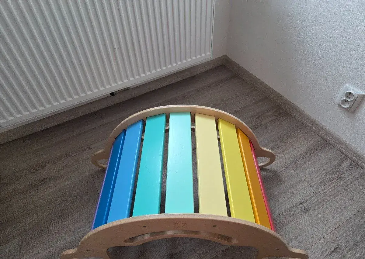 Montessori duhová houpačka 5in1