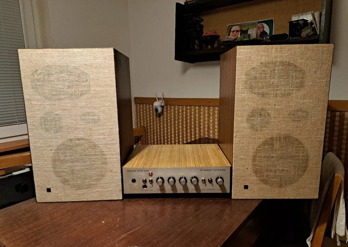 Repro Elektronika Praha RS20 + Transiwatt Junior TW40