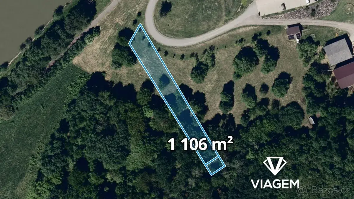 Zahrada 1 106 m², Podíl 33 % o výměře 369 m²