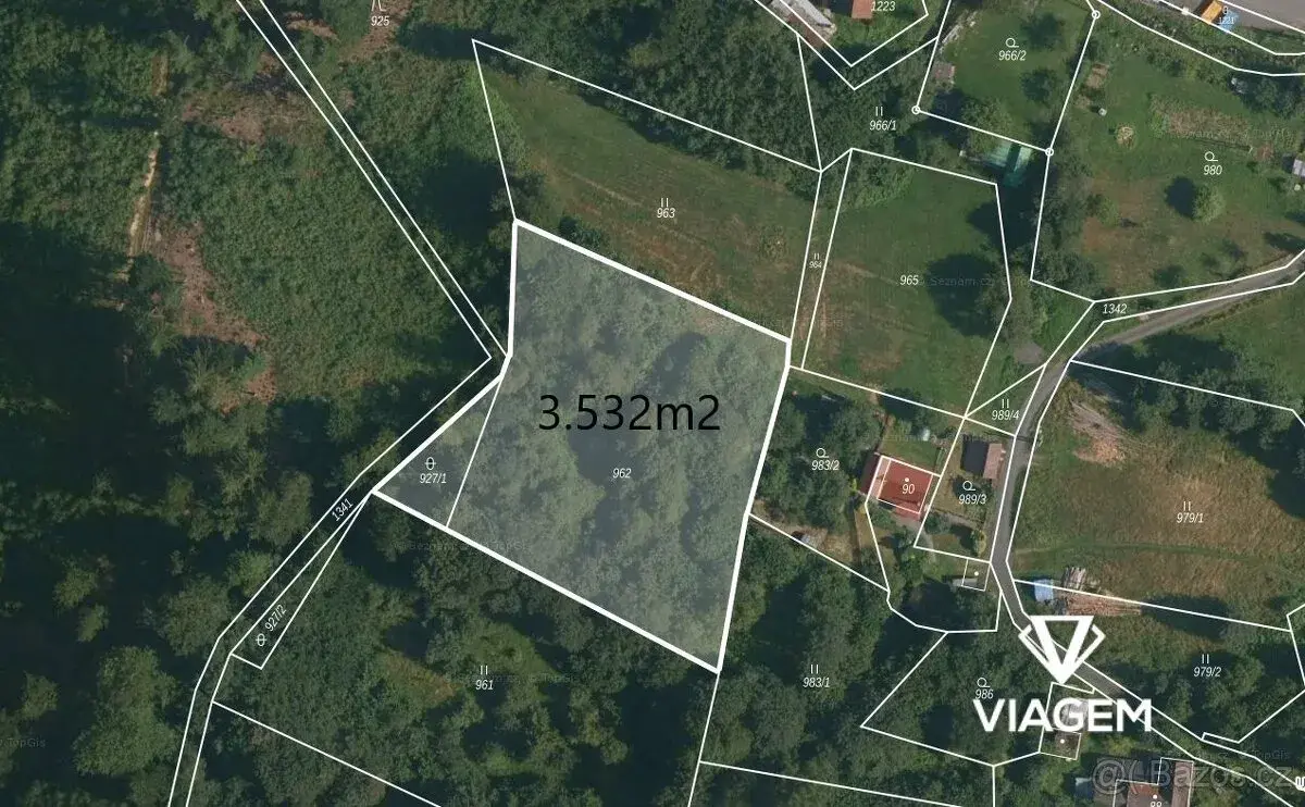 Zahrada 3 532 m²