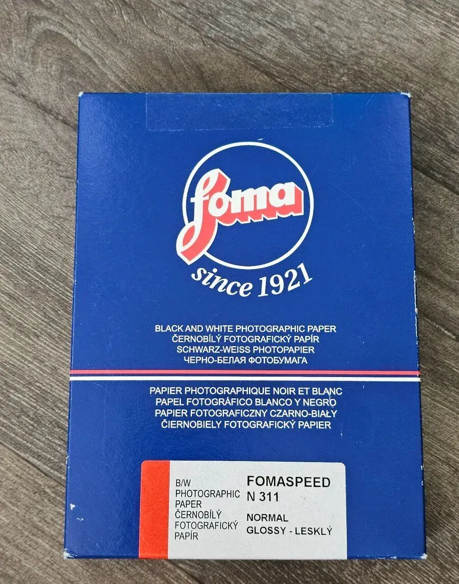 Černobílý fotopapír FOMA Fomaspeed 311 N (