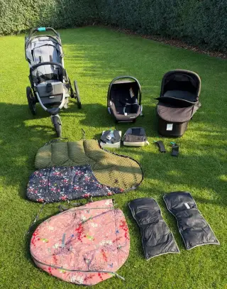 Thule Glide 2 + maxi cosi vajicko + korbička