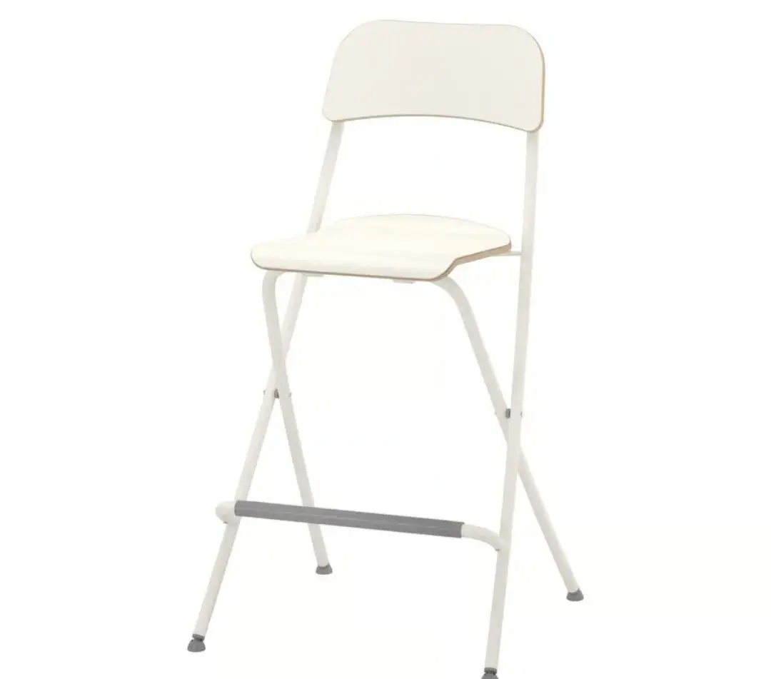 2× barová stolička IKEA FRANKLIN bílá