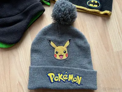 Klučičí čepice Pokemon Pikachu 4-7 let