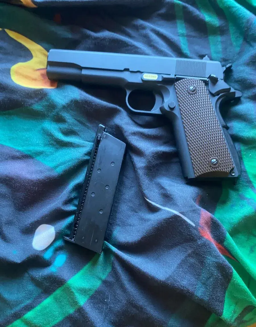 Airsoftová pistole M1911 A1 - GEN. 3 - plyn, blowback, celok