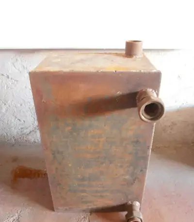 výměník, nádrž