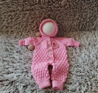 Bublinkový overal holčička