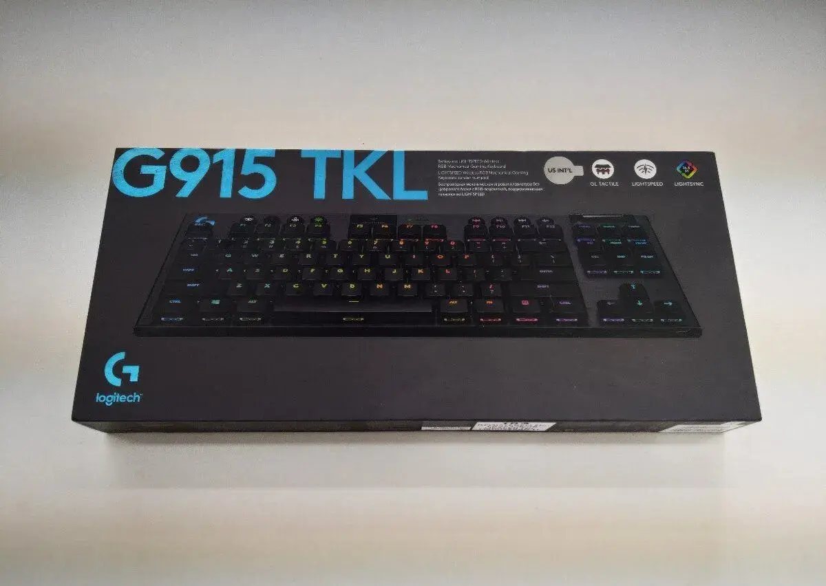 Klávesnice Logitech Gaming G915 TKL Lightspeed RGB Tactile