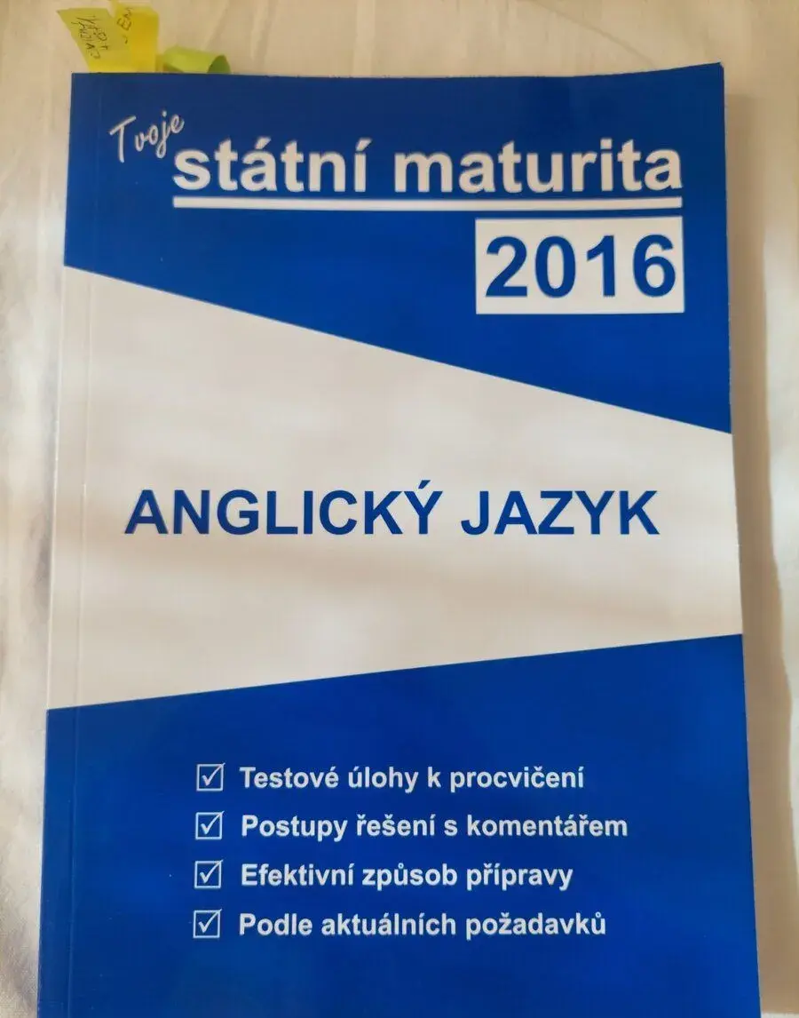 Státní maturita 2016 anglický jazyk