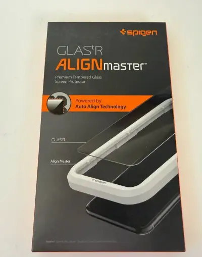 2x Spigen Glas.tR AlignMaster ochranné sklo iPhone 11 / XR