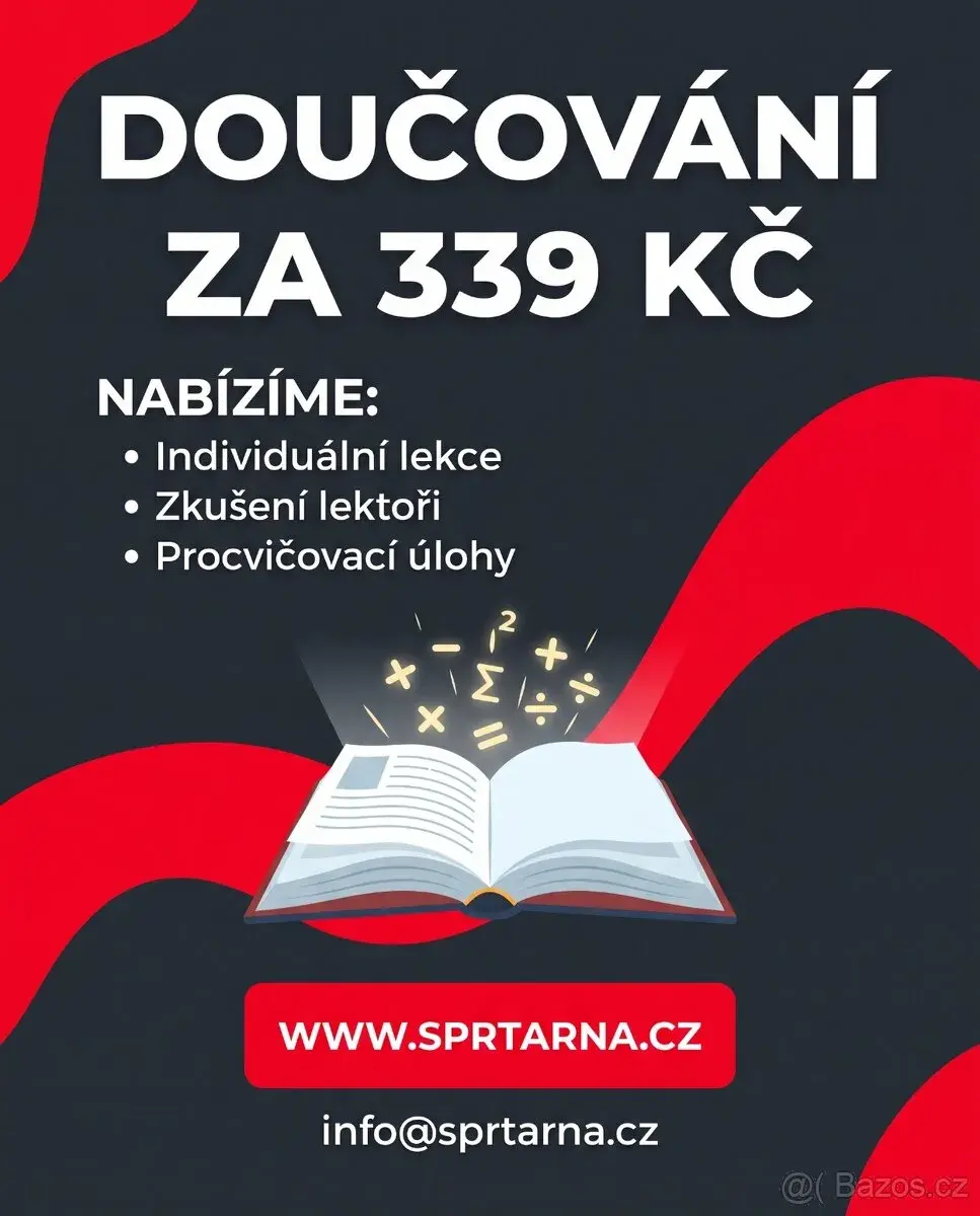 Kvalitní online doučování všech předmětů (Celá ČR)