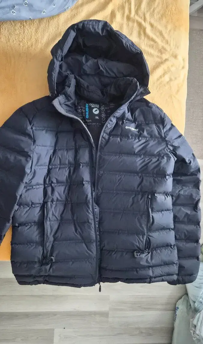 Pánská péřová bunda Husky 2XL